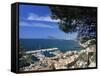 View Southwards Over Marina, Altea, Alicante, Costa Blanca, Spain, Mediterranean-Ruth Tomlinson-Framed Stretched Canvas