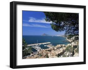 View Southwards Over Marina, Altea, Alicante, Costa Blanca, Spain, Mediterranean-Ruth Tomlinson-Framed Premium Photographic Print