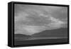 View Sw over Manzanar, Dust Storm-Ansel Adams-Framed Stretched Canvas