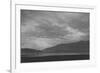 View Sw over Manzanar, Dust Storm-Ansel Adams-Framed Premium Giclee Print