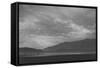 View Sw over Manzanar, Dust Storm-Ansel Adams-Framed Stretched Canvas