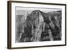 View Taken From Opposite Of Cliff Formation High Horizon "Grand Canyon NP" Arizona 1933-1942-Ansel Adams-Framed Art Print