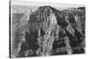 View Taken From Opposite Of Cliff Formation High Horizon "Grand Canyon NP" Arizona 1933-1942-Ansel Adams-Stretched Canvas