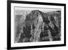 View Taken From Opposite Of Cliff Formation High Horizon "Grand Canyon NP" Arizona 1933-1942-Ansel Adams-Framed Art Print