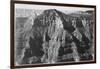 View Taken From Opposite Of Cliff Formation High Horizon "Grand Canyon NP" Arizona 1933-1942-Ansel Adams-Framed Art Print