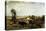 View Taken from Plateau of Suresnes, 1856-Constant Troyon-Stretched Canvas