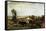 View Taken from Plateau of Suresnes, 1856-Constant Troyon-Framed Stretched Canvas