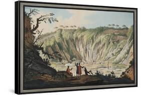 View Taken from the Bottom of the Crater of Monte Nuovo-Pietro Fabris-Framed Stretched Canvas