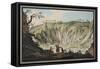 View Taken from the Bottom of the Crater of Monte Nuovo-Pietro Fabris-Framed Stretched Canvas