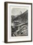 View Taken in the Village of Saint-Nicolas (Valais), 1855, Switzerland.-null-Framed Giclee Print