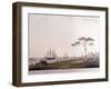 View Taken on the Esplanade, Calcutta, 1797-Thomas Daniell-Framed Giclee Print