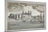 View the Tower of London from the River Thames with Boats on the River, 1795-Joseph Constantine Stadler-Mounted Giclee Print