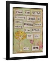 View the World-Tammy Kushnir-Framed Giclee Print