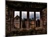 View Through a Stone Window of Ruined Castle-Clive Nolan-Mounted Photographic Print