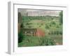 View Through a Window, Eragny, 1888-Camille Pissarro-Framed Giclee Print