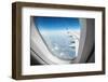 View Through Airplane Window-mr. Smith-Framed Photographic Print