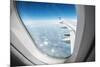 View Through Airplane Window-mr. Smith-Mounted Photographic Print