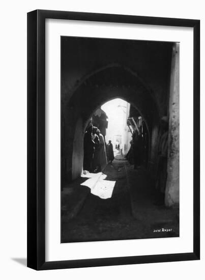 View Through an Archway, Rabat, Morocco, C1920S-C1930S-null-Framed Giclee Print