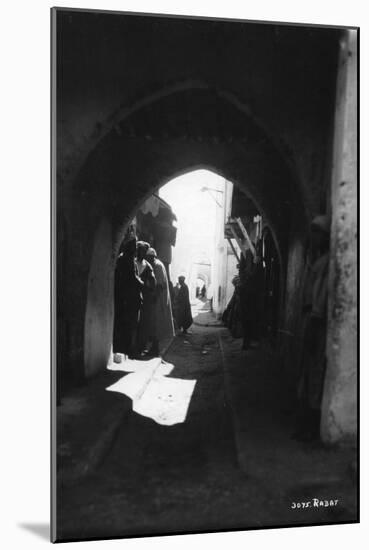 View Through an Archway, Rabat, Morocco, C1920S-C1930S-null-Mounted Giclee Print