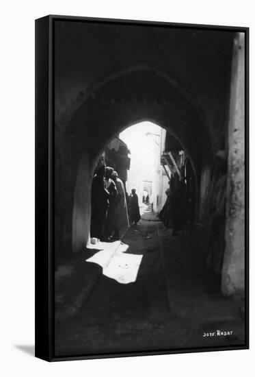 View Through an Archway, Rabat, Morocco, C1920S-C1930S-null-Framed Stretched Canvas