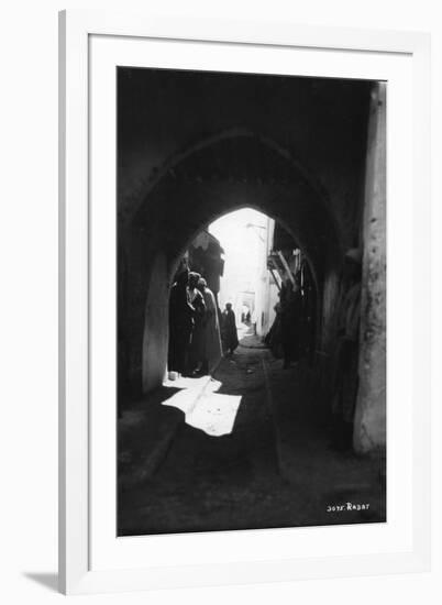 View Through an Archway, Rabat, Morocco, C1920S-C1930S-null-Framed Giclee Print