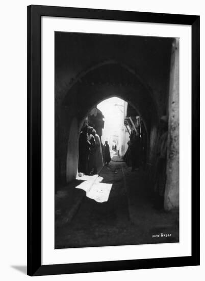 View Through an Archway, Rabat, Morocco, C1920S-C1930S-null-Framed Giclee Print