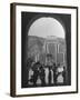 View Through Archway Toward Hong Kong-Shanghai Bank-null-Framed Photographic Print