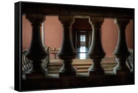 View Through Balustrade-Nathan Wright-Framed Stretched Canvas