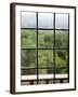 View Through Old Window Panes-Felipe Rodriguez-Framed Photographic Print