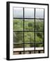 View Through Old Window Panes-Felipe Rodriguez-Framed Photographic Print