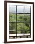 View Through Old Window Panes-Felipe Rodriguez-Framed Photographic Print