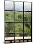 View Through Old Window Panes-Felipe Rodriguez-Mounted Photographic Print