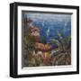 View Through Palms-Malcolm Surridge-Framed Giclee Print