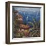 View Through Palms-Malcolm Surridge-Framed Giclee Print