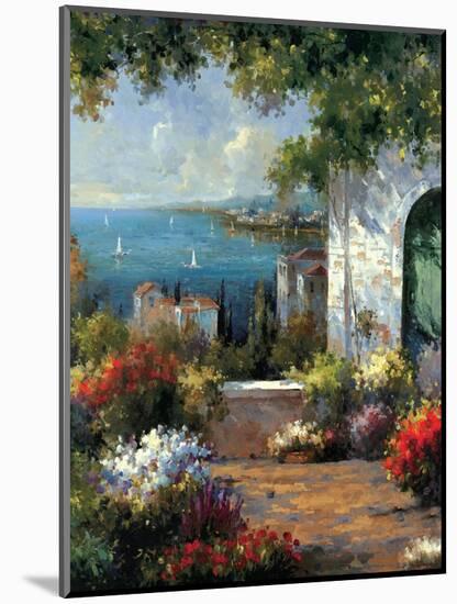 View Through the Arch-Harvey-Mounted Art Print