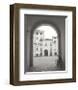 View Through the Archway II-Cyndi Schick-Framed Giclee Print
