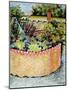 View through the Rooftops to the Fields,2010-Joan Thewsey-Mounted Giclee Print