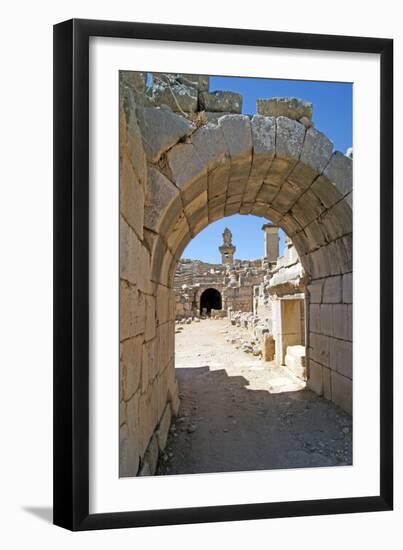 View Through the Vaulted Entrance of the Xanthos Theatre into the Orchestra Pit-null-Framed Photographic Print