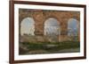 View Through Three Arches of the Third Storey of the Colosseum, 1815-Christoffer-wilhelm Eckersberg-Framed Giclee Print