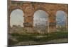 View Through Three Arches of the Third Storey of the Colosseum, 1815-Christoffer-wilhelm Eckersberg-Mounted Giclee Print