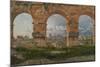 View Through Three Arches of the Third Storey of the Colosseum, 1815-Christoffer-wilhelm Eckersberg-Mounted Giclee Print