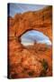 View Throught the North Window, Arches Utah-Vincent James-Stretched Canvas