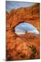 View Throught the North Window, Arches Utah-Vincent James-Mounted Photographic Print