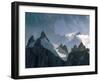 View to Aiguilles De Chamonix, Aiguille Du Midi, Chamonix, Haute-Savoie, Rhone-Alpes, France-Ruth Tomlinson-Framed Photographic Print