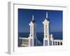 View to Benidorm Island from the Balcon Del Mediterraneo, Alicante, Valencia, Spain, Europe-Tomlinson Ruth-Framed Photographic Print