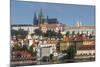 View to Castle District with St. Vitus Cathedral-Angelo-Mounted Photographic Print