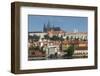 View to Castle District with St. Vitus Cathedral-Angelo-Framed Photographic Print