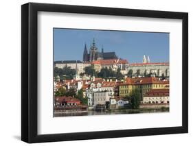 View to Castle District with St. Vitus Cathedral-Angelo-Framed Photographic Print