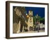 View to Clock Tower, Aix-En-Provence, Bouches-Du-Rhone, Provence, France-Tomlinson Ruth-Framed Photographic Print