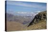 View to Crummock Water from Great Borne in Winter-Peter Barritt-Stretched Canvas